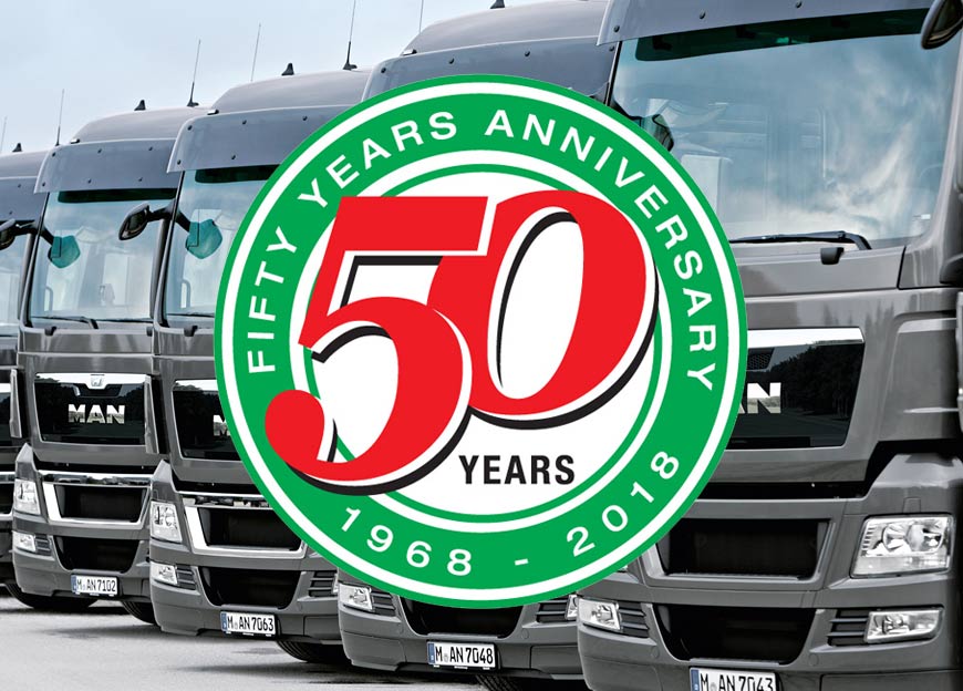 50 Years of looking after South Wales Transport Operations