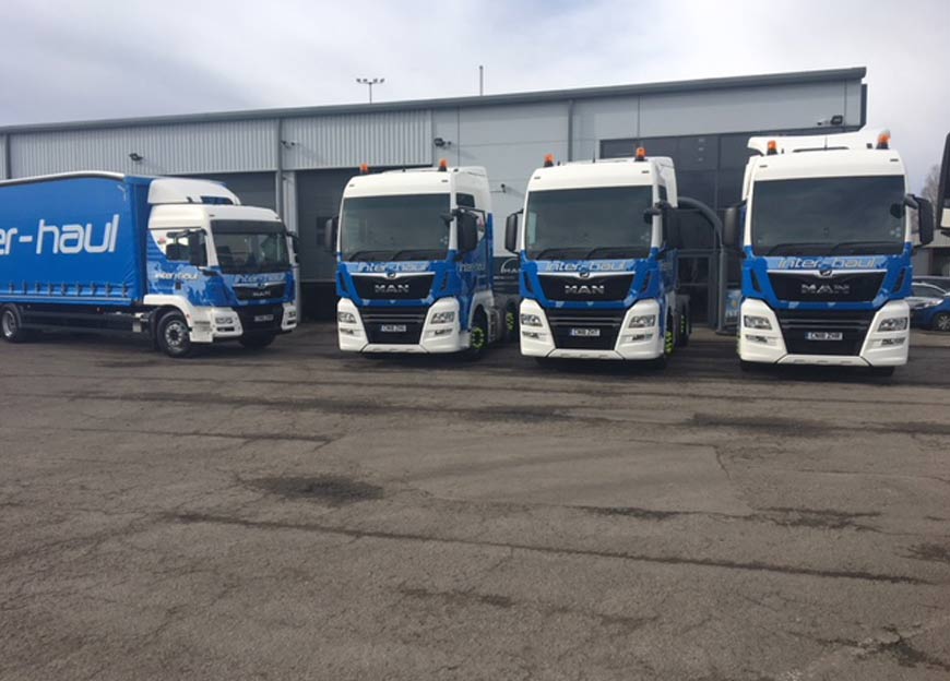 Magnificent 7 off to Inter-haul from WG Davies Cardiff