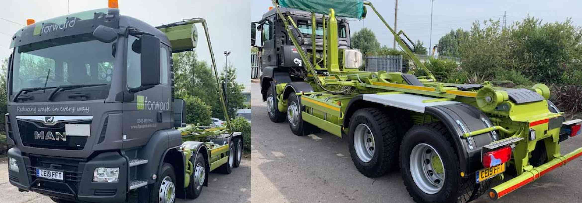 Waste Management takes delivery of new MAN TGS 35.420 8x4 Hook Loader