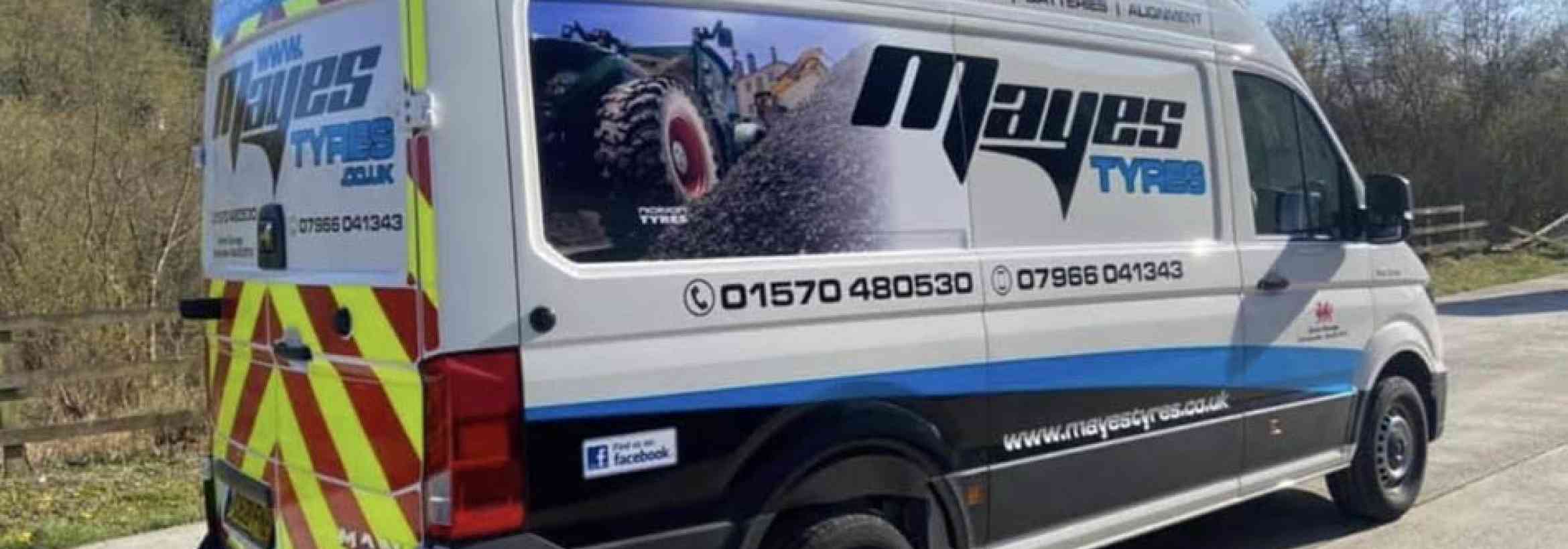 WOW! Mayes Tyres - what a difference great livery makes