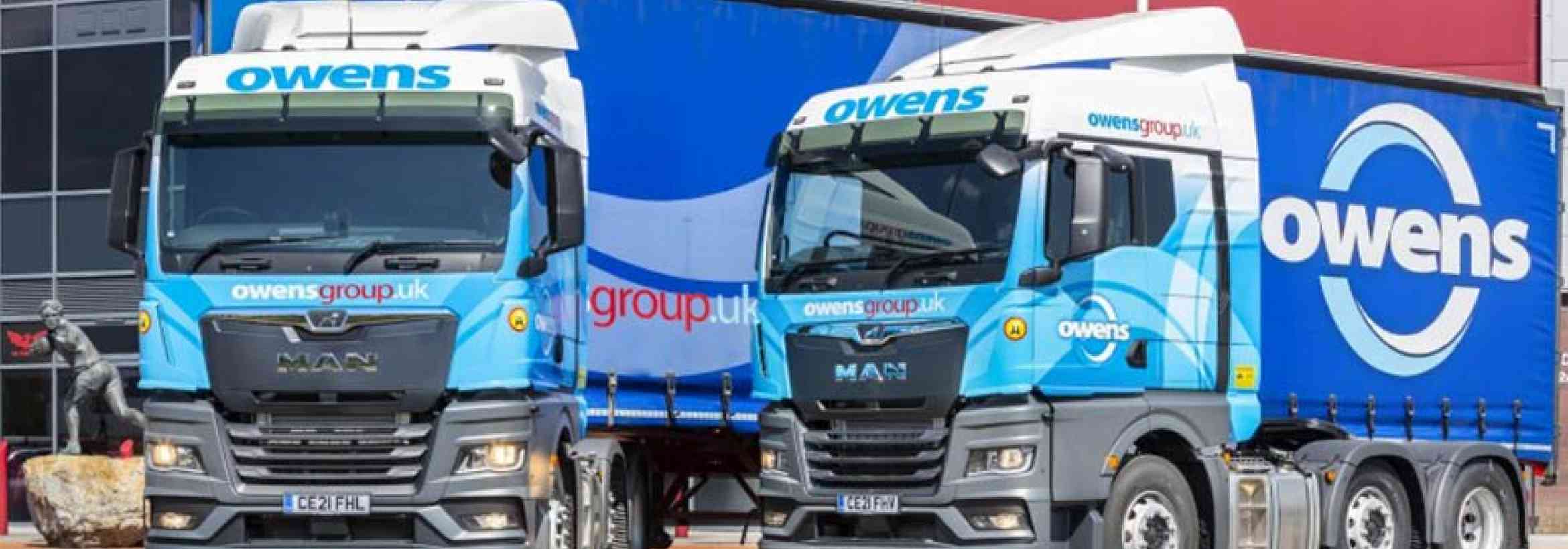 Owens Group choose New Generation MAN TGX Trucks