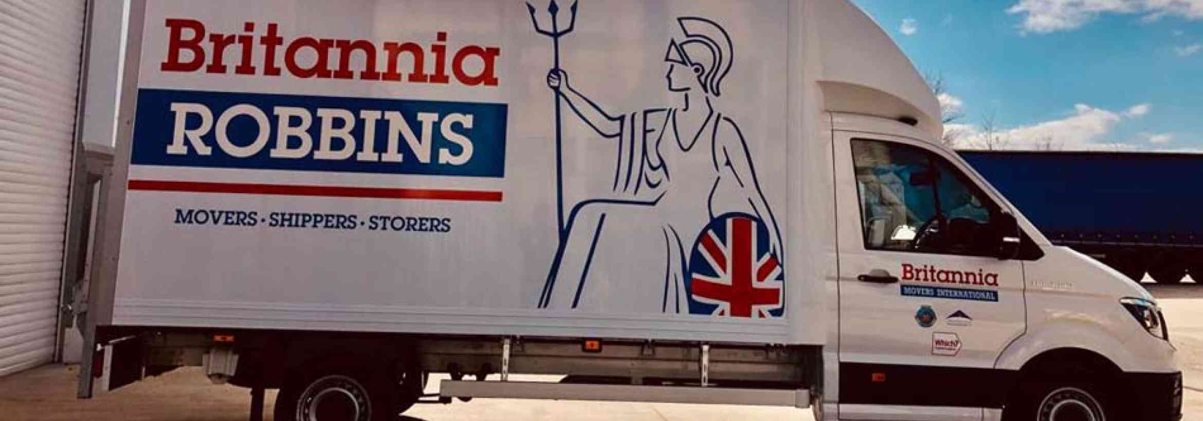 New MAN TGE Luton Van for Britannia Robbins